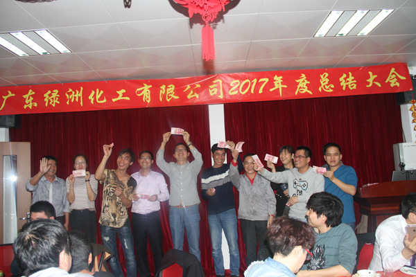 广东绿洲化工2018年迎春团拜会